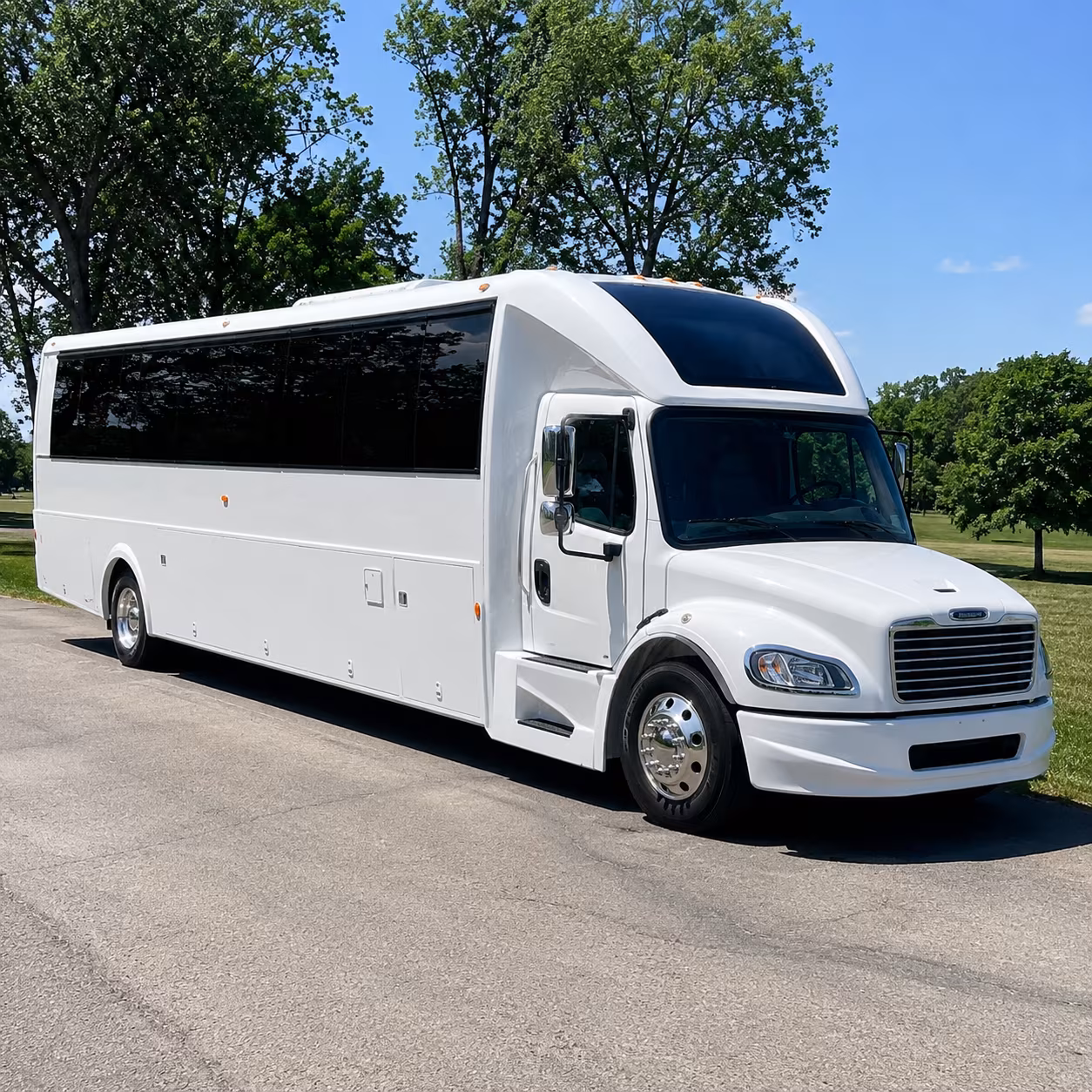 denton bus rentals