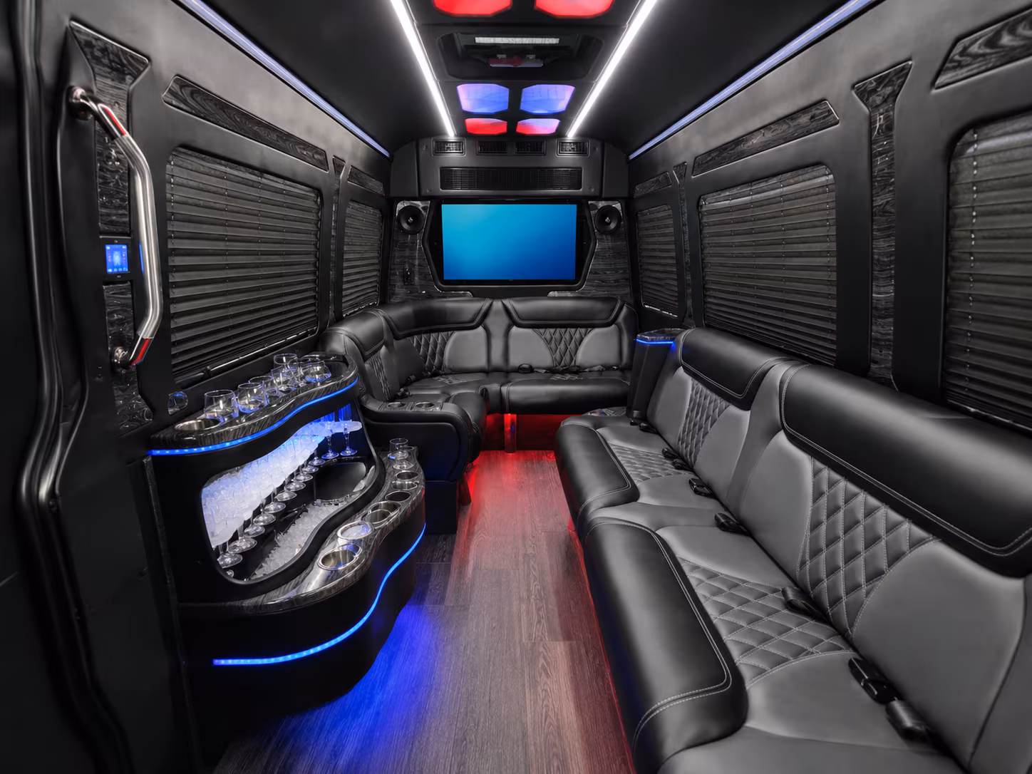 moore airport transportation onboard seating