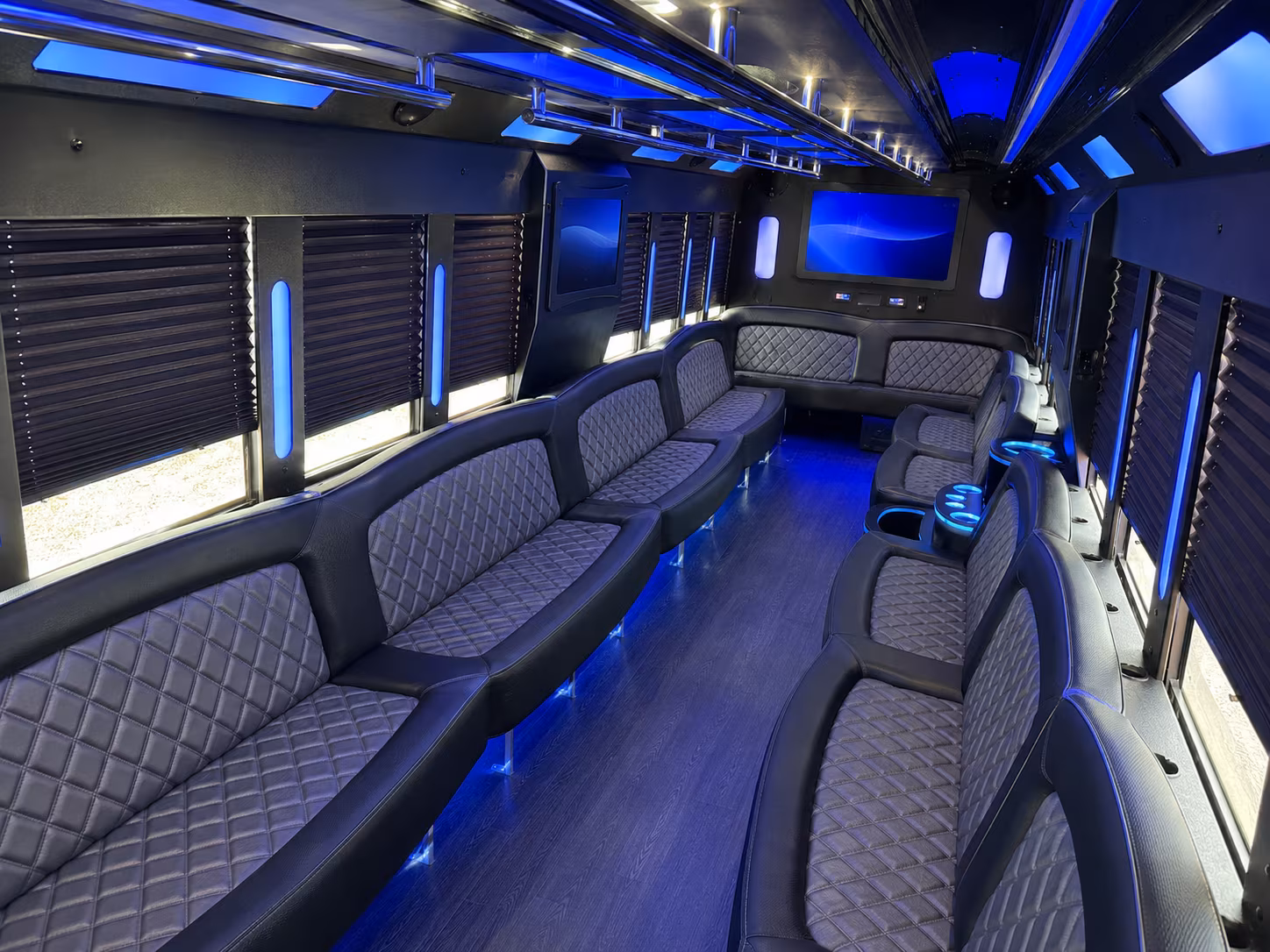 moore concert party bus rental