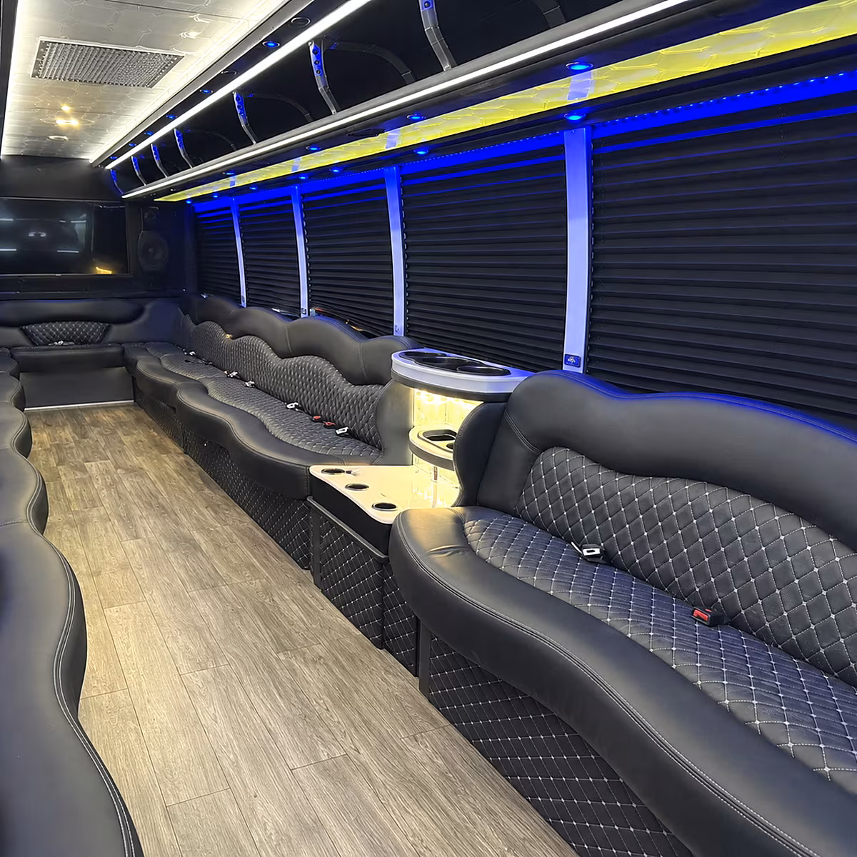 moore corporate party bus rental