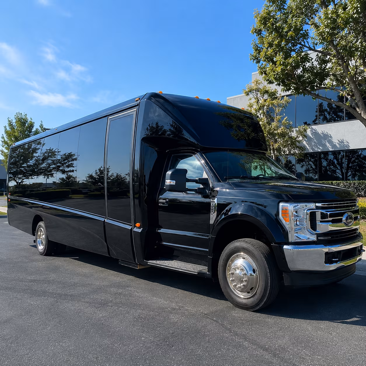 moore sporting event transportation onboard seating