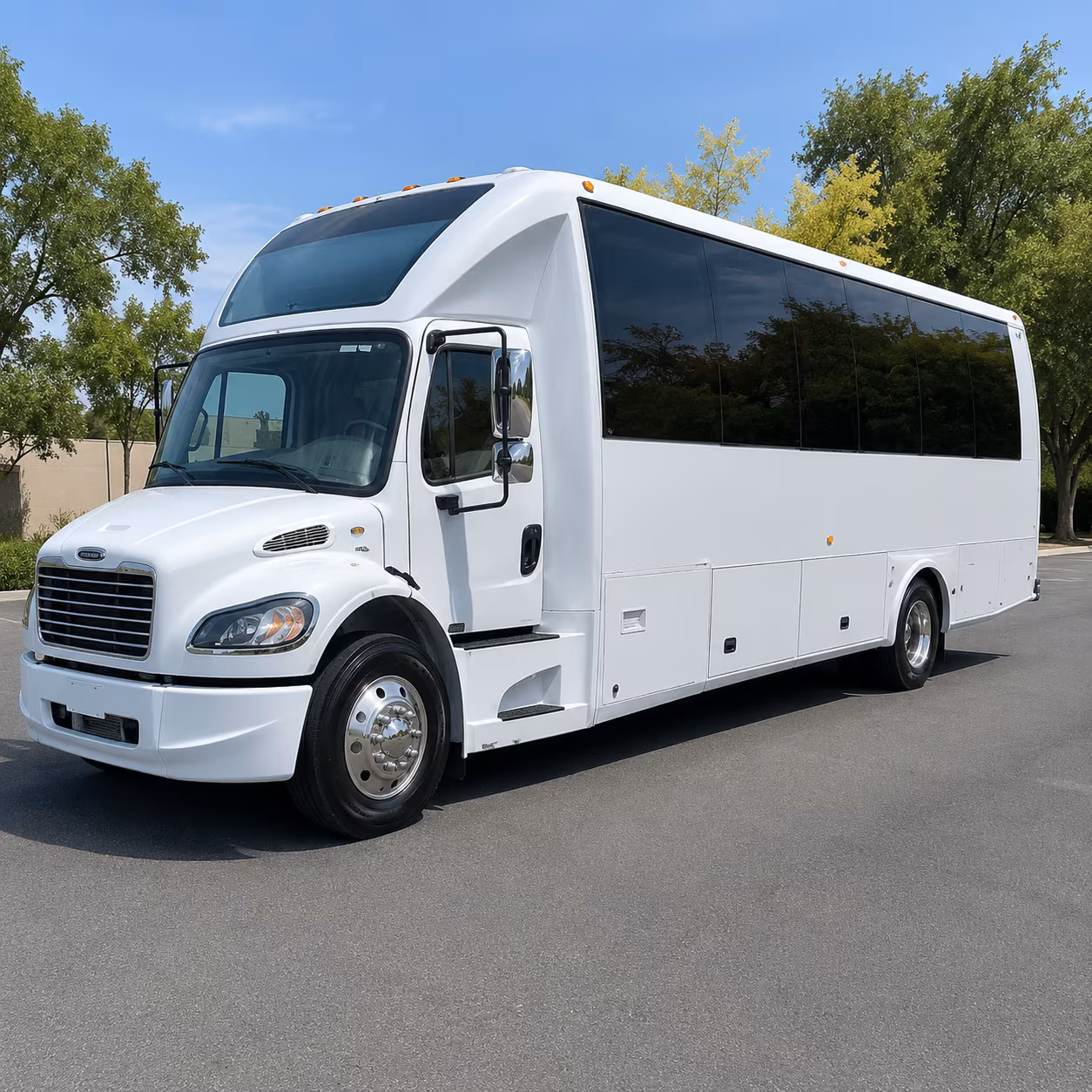 moore wedding party bus rental