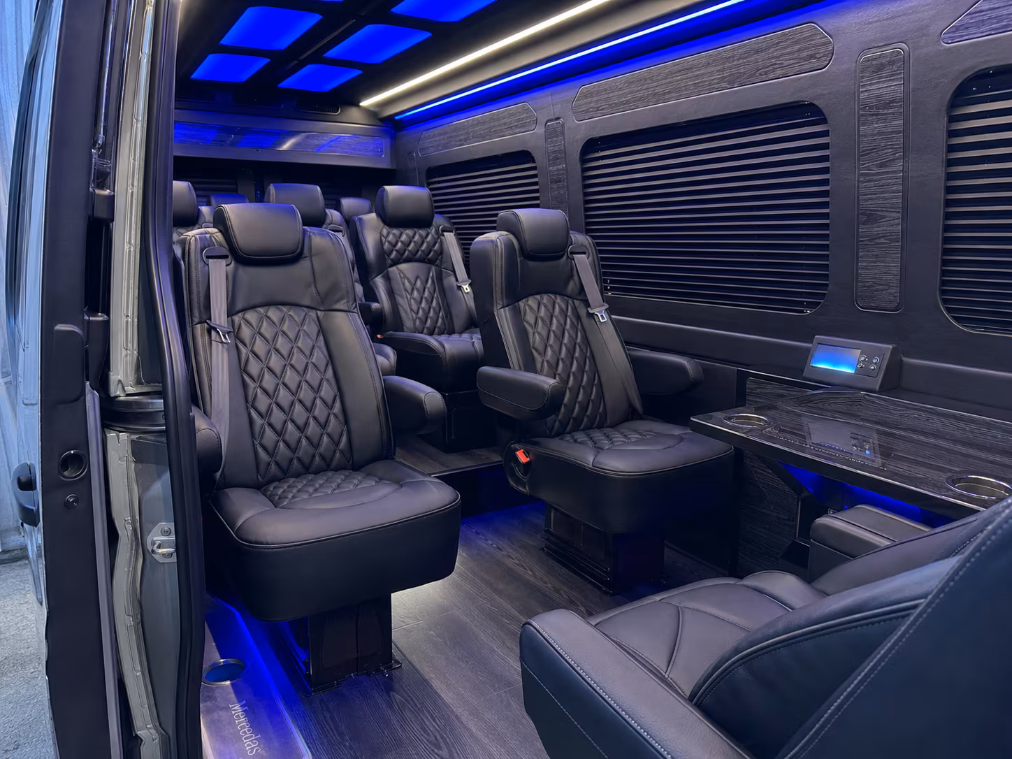 sprinter van transportation for groups and events across moore