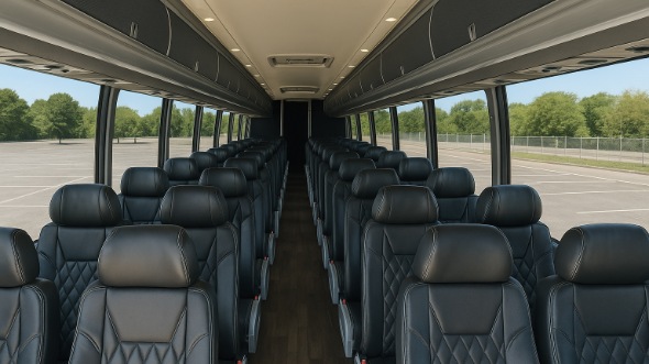 moore 56 passenger charter bus rental